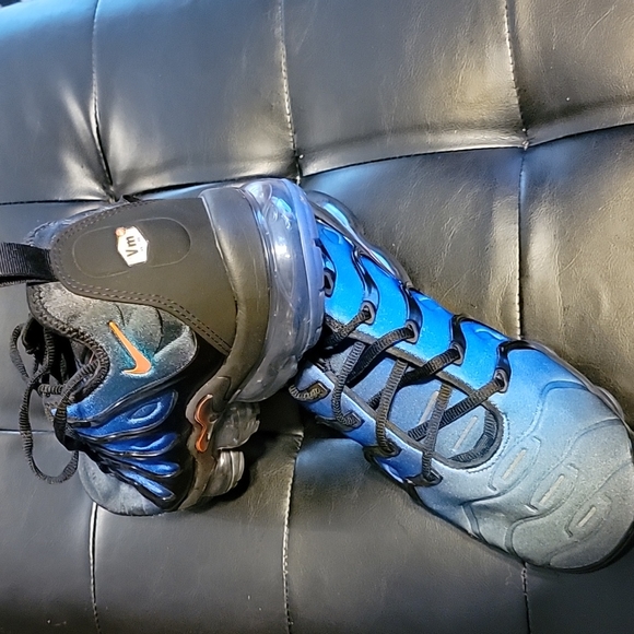 Nike Other - Nike Vapormax Air Max,  size 11.5, colors Blue, Black with red swoosh..